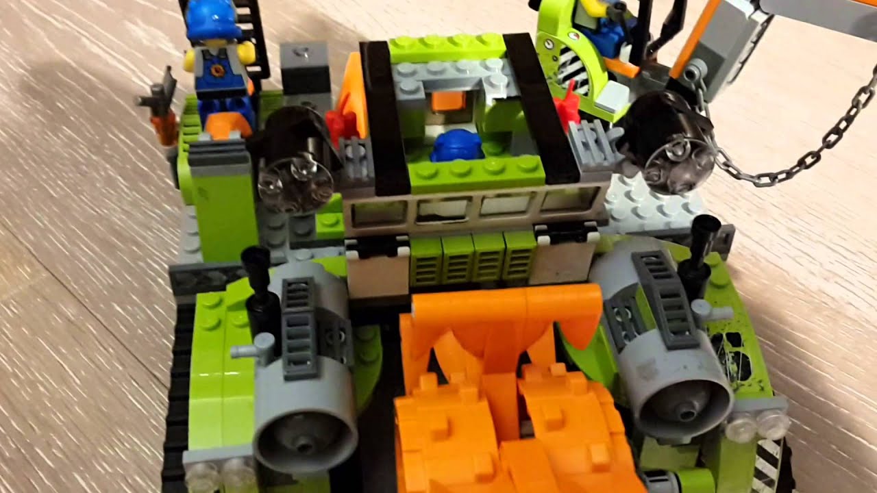 Lego Power Miners Review Crystal Sweeper (обзор)