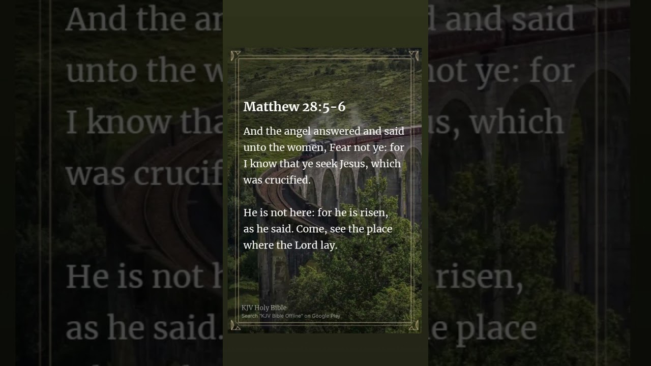 He is not here: for he is risen, as he said. #hesrisen #jesusisalive #easter #bibleverses