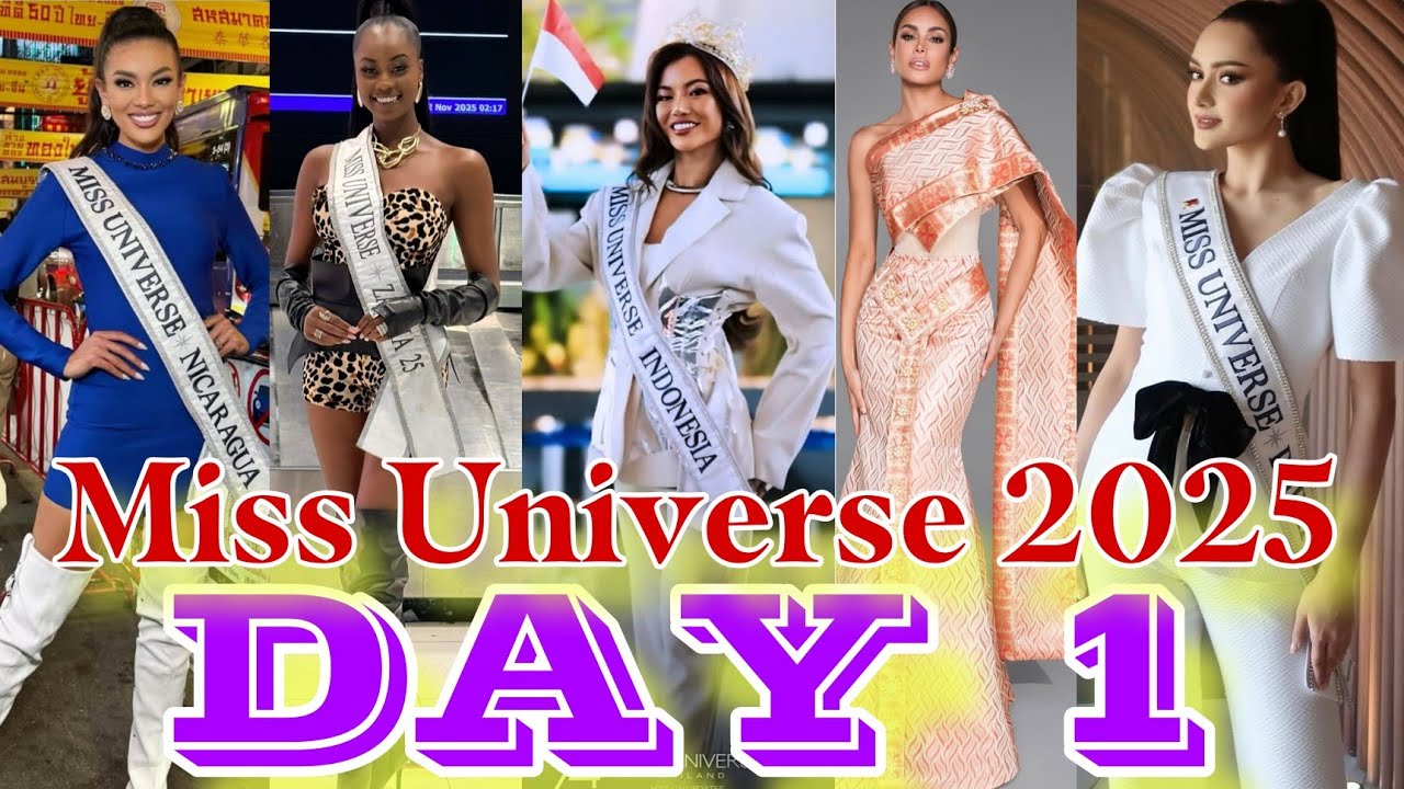 ДЕНЬ 1 КОНКУРС МИСС ВСЕЛЕННАЯ 2025 || 74-Й КОНКУРС МИСС ВСЕЛЕННАЯ 2025