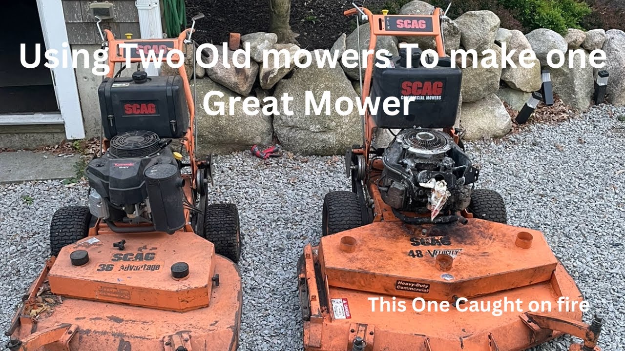 Swapping a 36” scag Mower Deck to a 48”