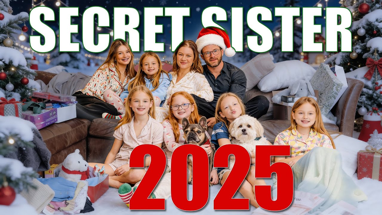 Busby Family Annual Secret Sister Shopping 2025 Vlog!