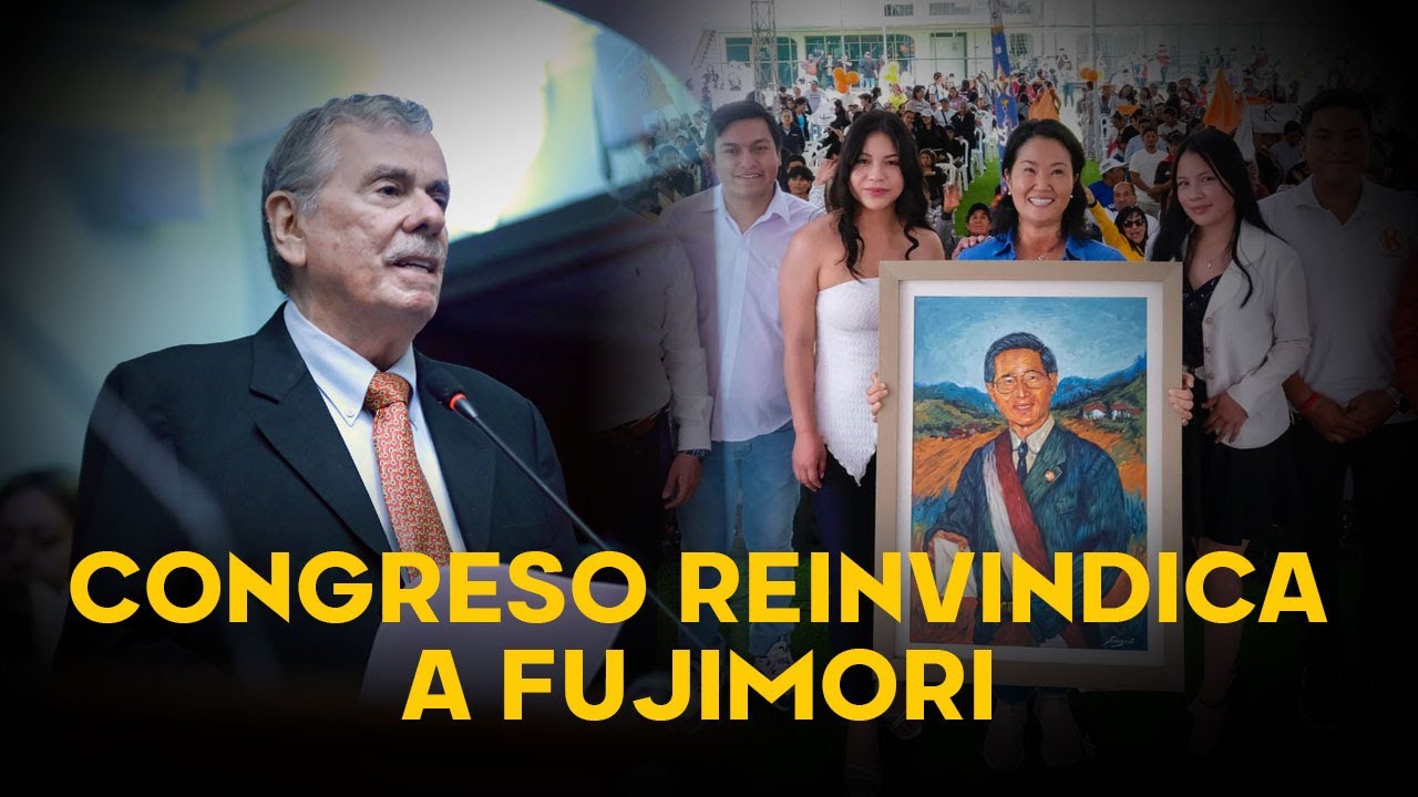 ¡BRONCA POR FUJIMORI! |Congreso reivindica a Fujimori y a su firma de la constitución pese a condena