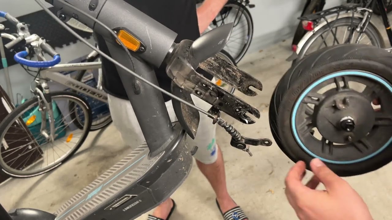 E-Scooter Reifen Wechsel - Segway-Ninebot MAX G30D e-Scooter mit Stra&szlig;enzulassung Anleitung