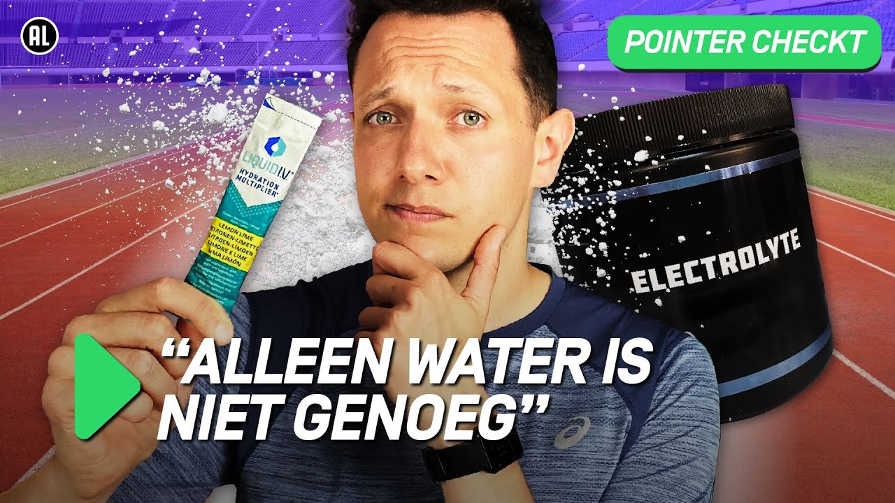 Zijn elektrolyten onmisbaar voor je work-out? | POINTER CHECKT #41 | NPO 3