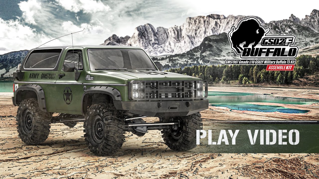 Gmade 1/10 GS02F MILITARY BUFFALO TS KIT