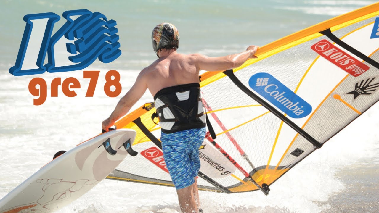 Windrider - testing Angulo Boards & Ezzy Sails #windsurfing #kous #extreme #action @gre78 @kousgr
