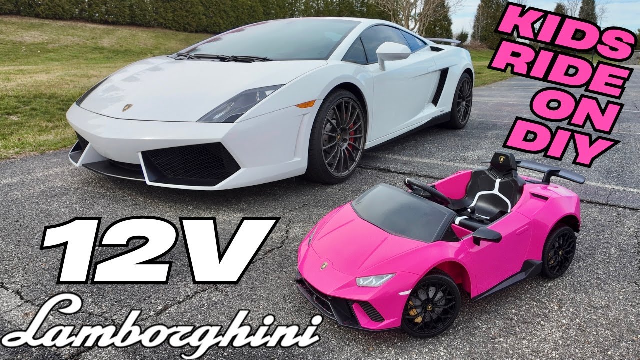 You Won't Believe How EASY It Is To Assemble A KidZone Lamborghini
