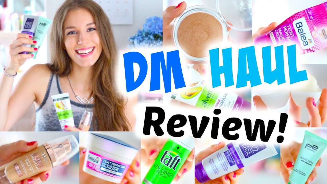 DM HAUL REVIEW! Volumenpuder, Anti-Rötungen Primer, Catrice Bronzer, Balea ♡ BarbieLovesLipsticks