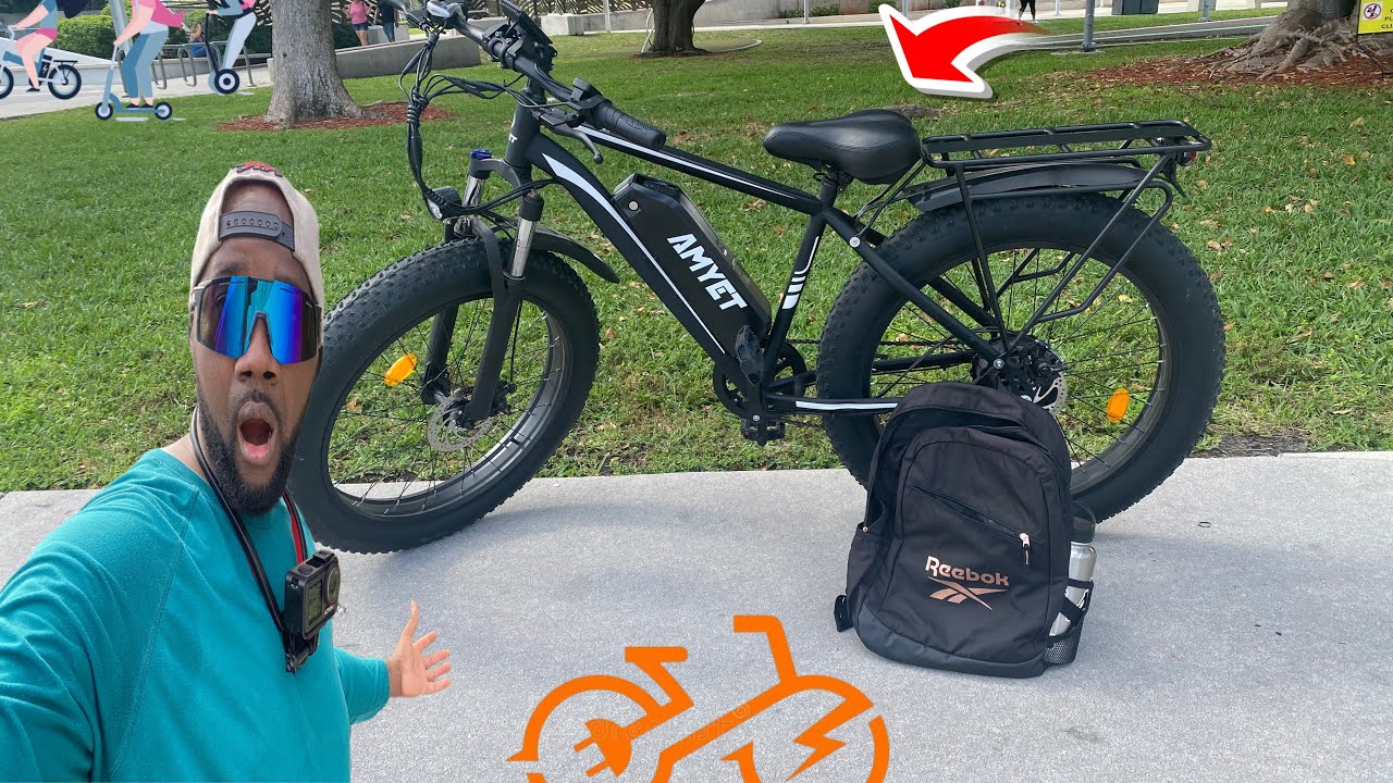 AMYET EB26 ELECTRIC BIKE +RIDE AROUND IN THE CITY | DO THIS NOW BEFORE BUYING THIS BIKE