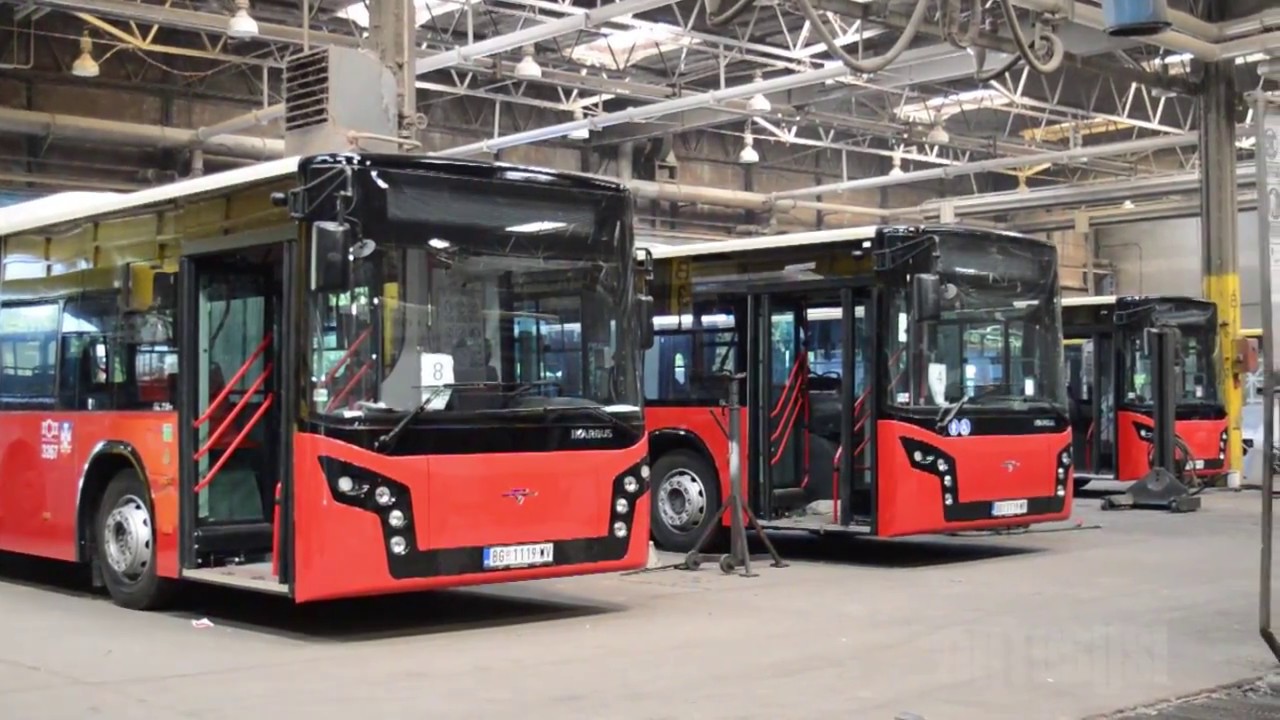Novi zglobni Ikarbusi za GSP Beograd