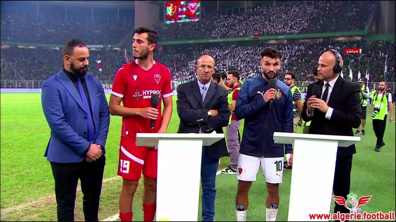 LIGUE 1 ALGERIE: MC Alger 1 - MC Oran 0 - Le but et les réactions