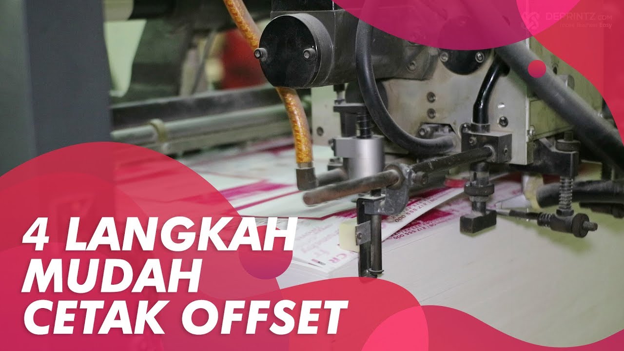 Keren, Proses Cetak Kertas dengan Mesin Offset Serbaguna!