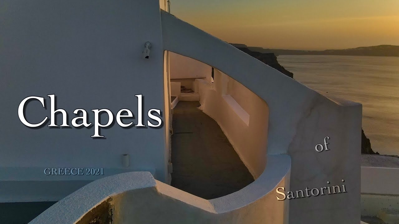Destination Santorini,Greece!Chapels ultra HD!