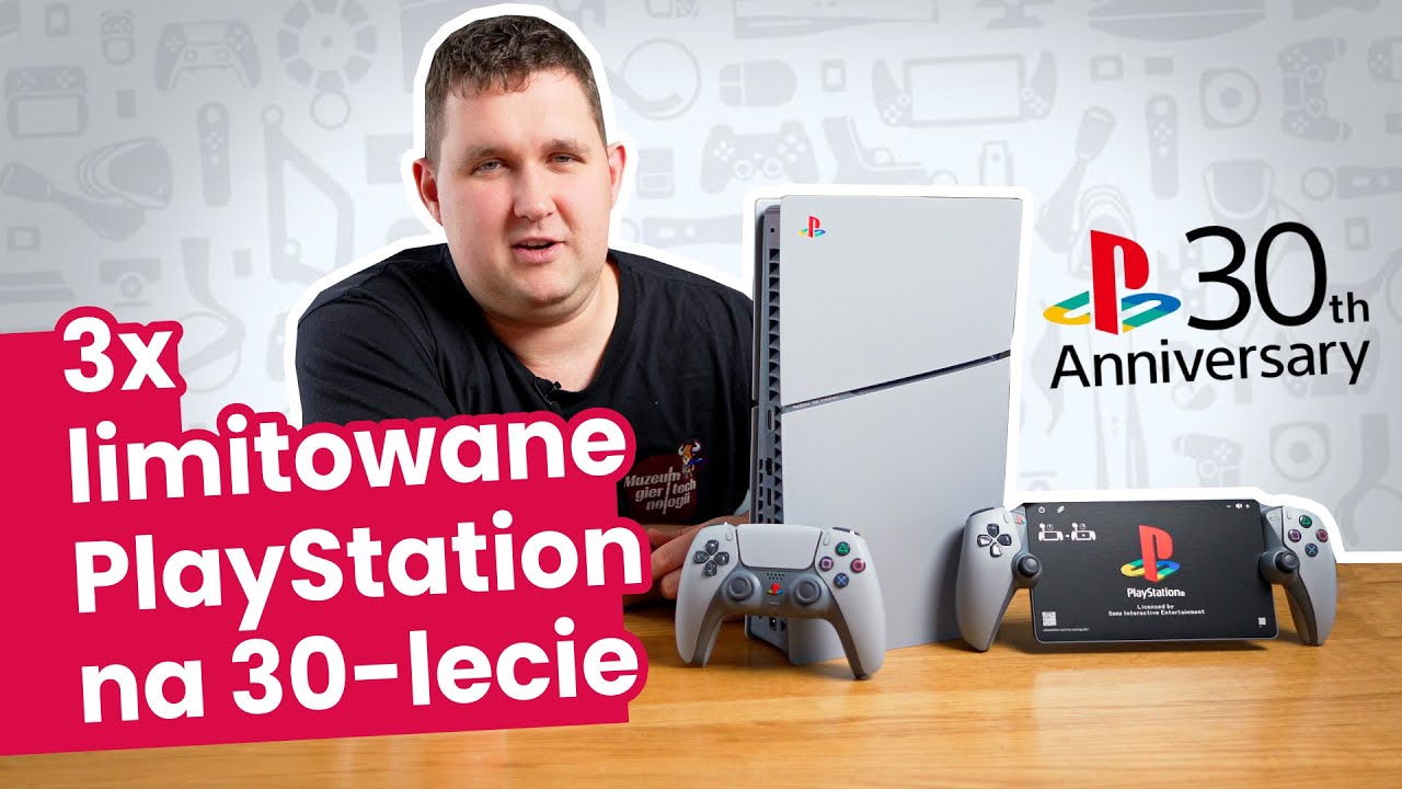 Limitowane PlayStation 5 na 30-lecie: CO ZA ZESTAW!