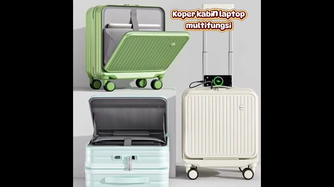 Koper kabin laptop multifungsi