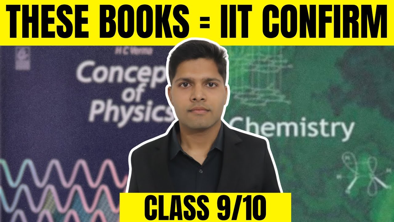 Top 3 Books for JEE suited for Class 9/10th students | Kalpit Veerwal