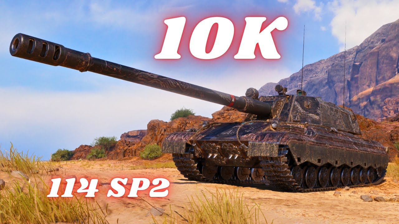 114 SP2  10K Damage 7 Kills World of Tanks