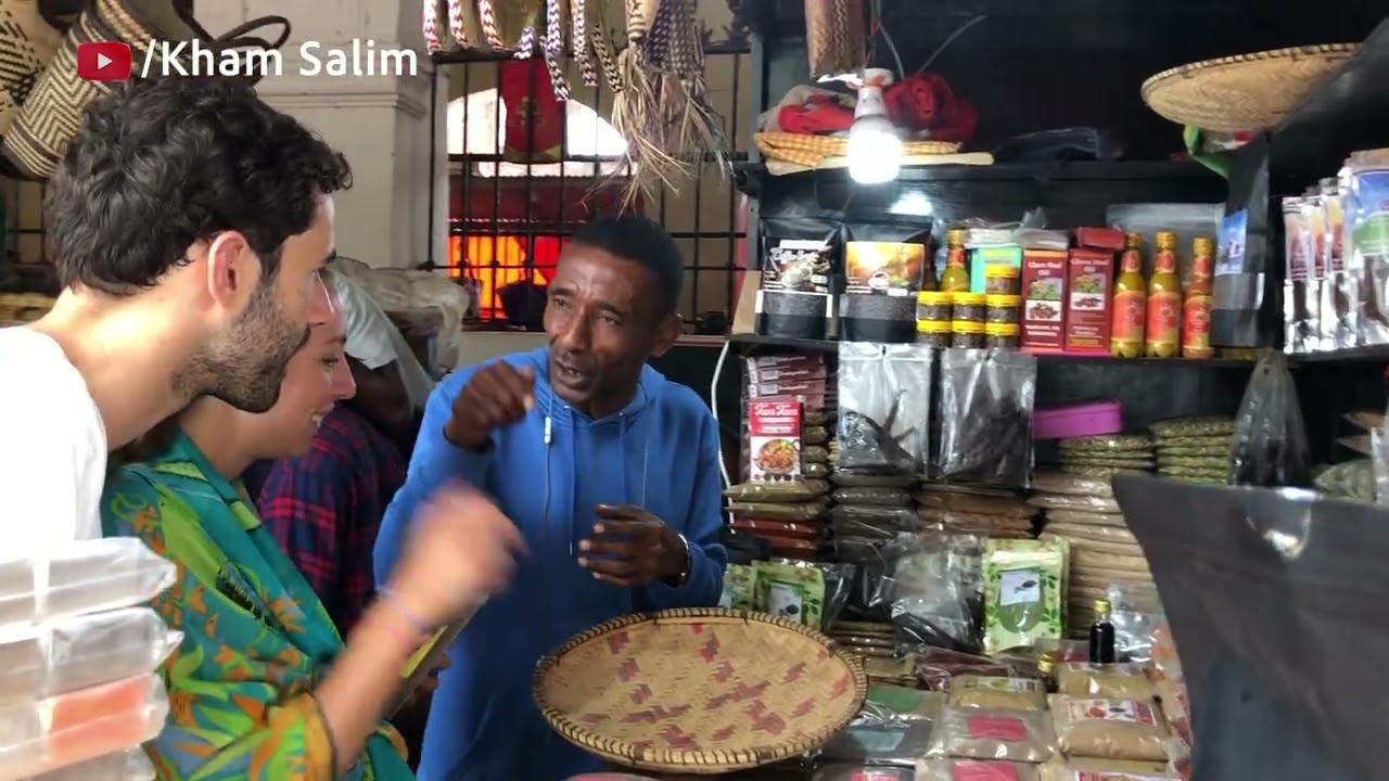 Zanzibar'da meşhur Darajani Çarşısı