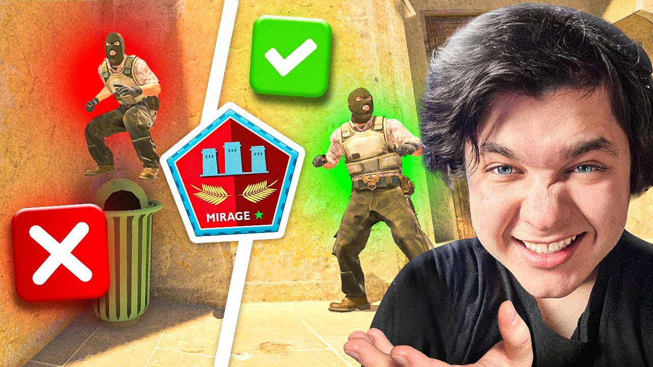 ТИ КИДАЄШ ЦІ ГРАНАТИ НЕПРАВИЛЬНО! Повний розкид на MIRAGE