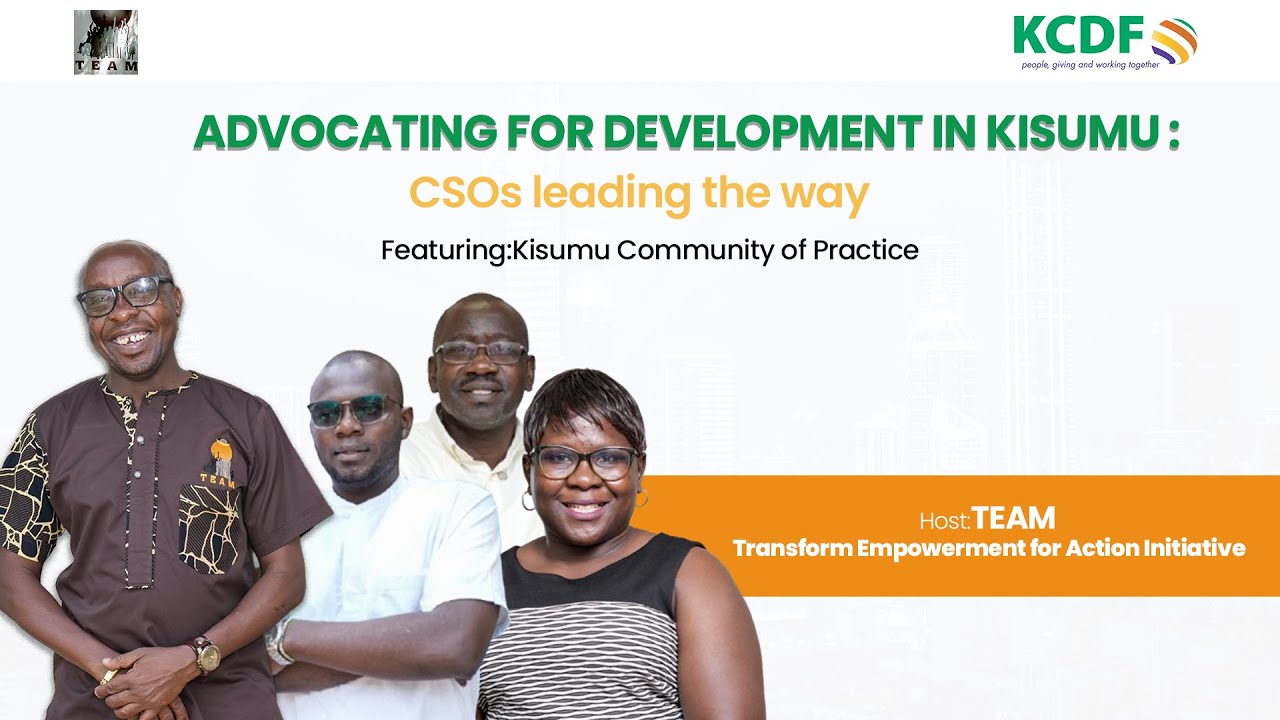 Advocating for development in Kisumu County | Transform Empowerment for Action Initiative
