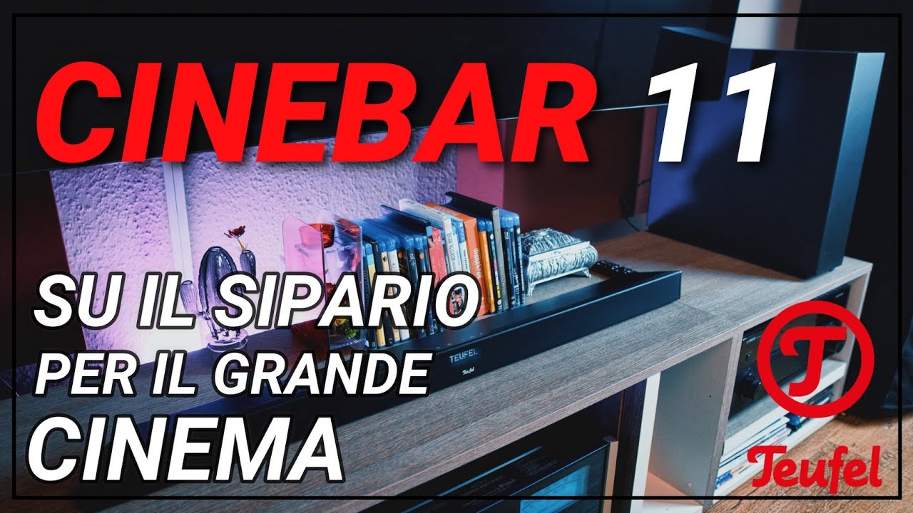 Teufel Cinebar 11 | Recensione Soundbar sotto i 450€ [ITA 4k UHD]