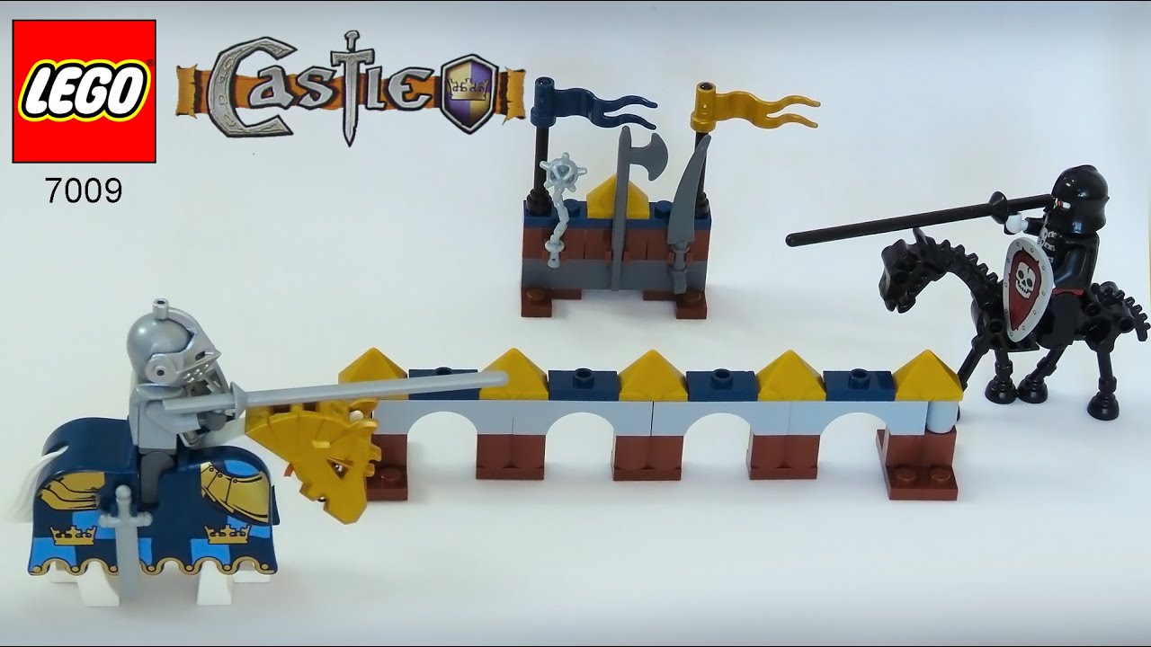 LEGO CASTLE - The Final Joust (Set 7009 Speed Build Instructions)