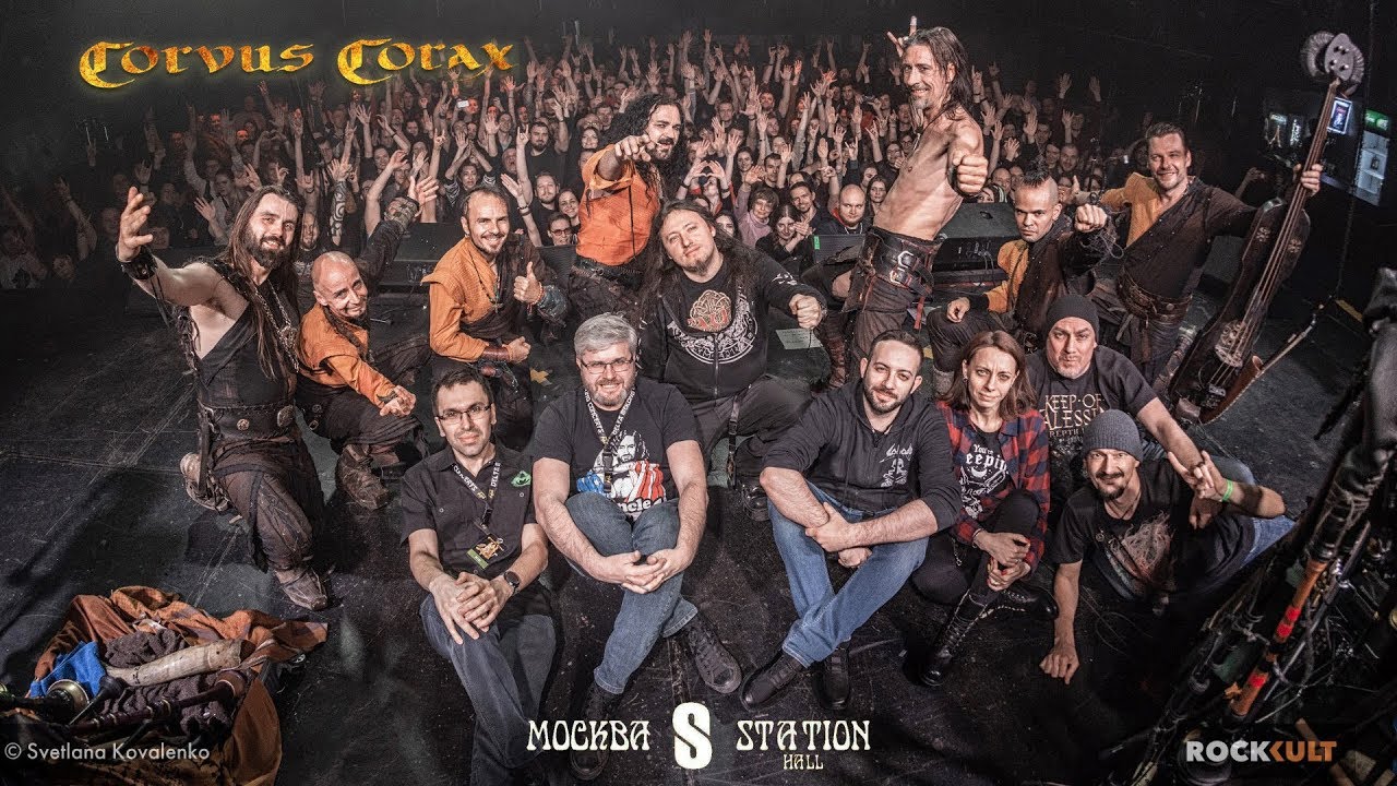 Corvus Corax - Spielmannstanz. 14/04/2019. Moscow. Station Hall