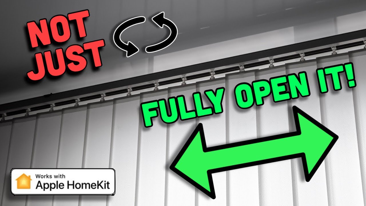 Превратите ваши вертикальные жалюзи DUMB в вертикальные жалюзи SMART — Soma Blinds
