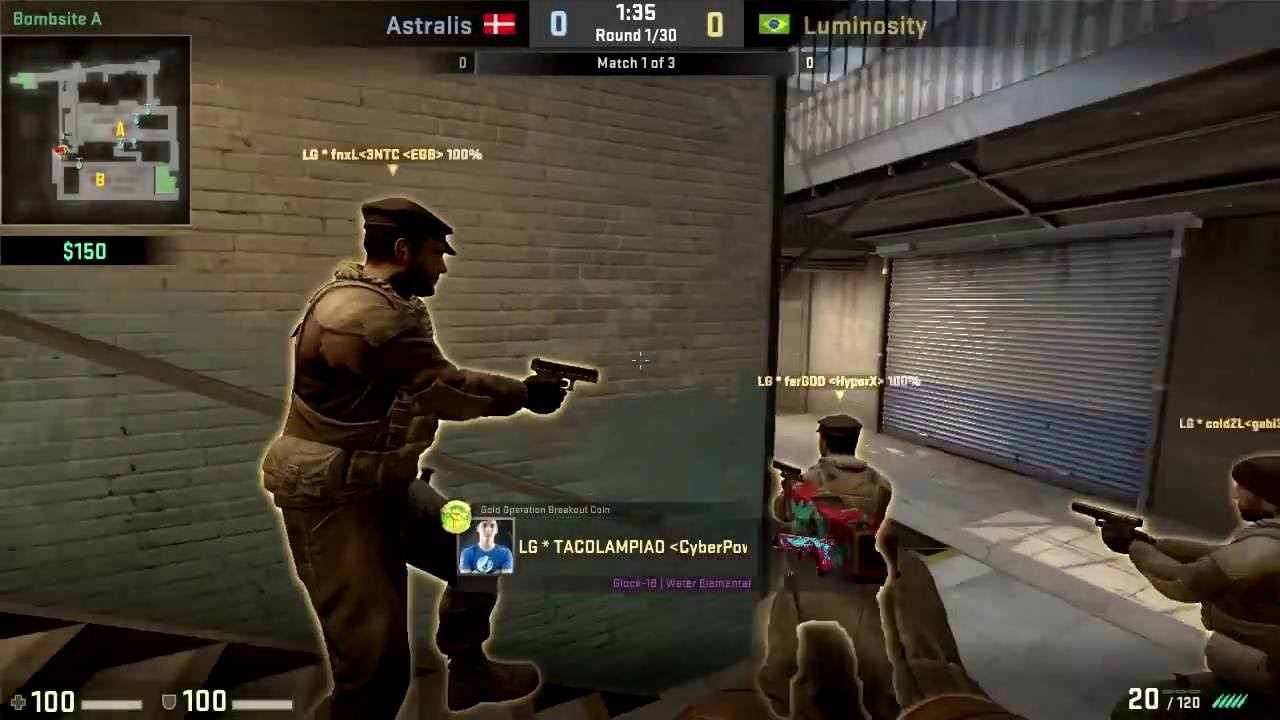 de_train - LG vs ASTRALIS Pistol Terro