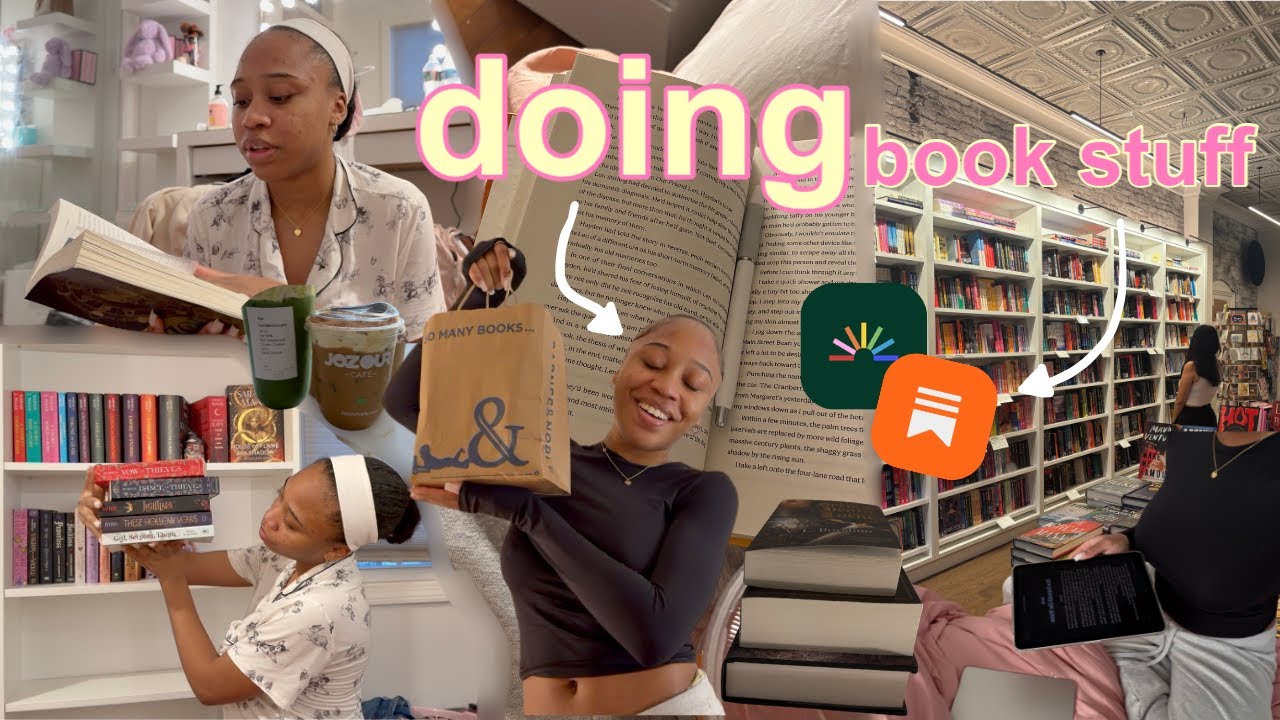 let's do book stuff ! 💌🧸📚(book shopping, 2026 reading journal, organizing bookshelves, bookish rant)