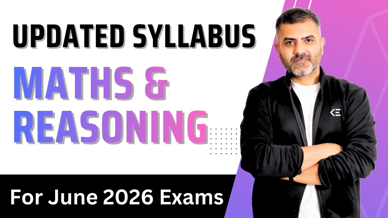 Maths & Reasoning - Latest Syllabus | UGC-NET Paper 1 for June 2026
