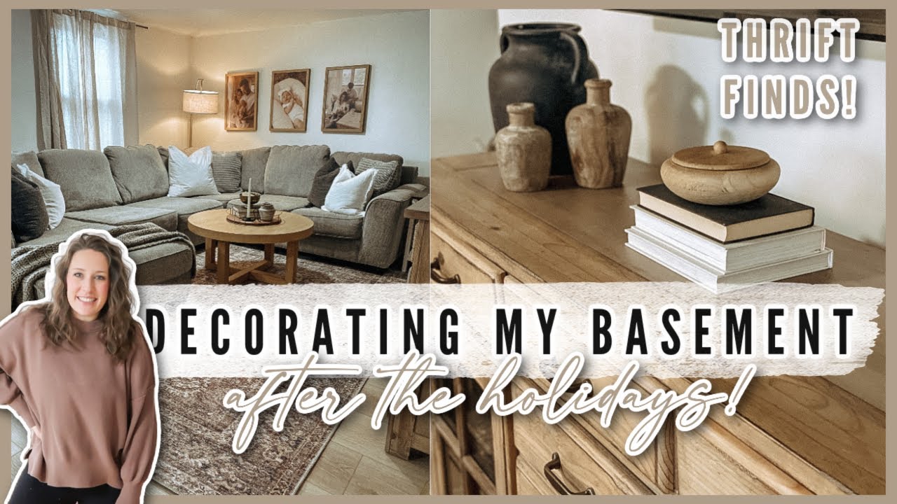 THRIFTED HOME DECORATING IDEAS AFTER THE HOLIDAYS! Neutral Home Decor