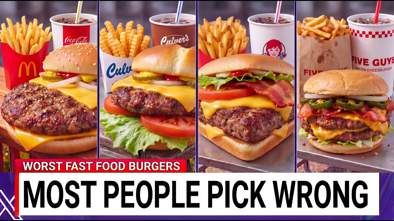 I Ranked 16 US Burger Chains Worst to Best (Things Changed in 2026)