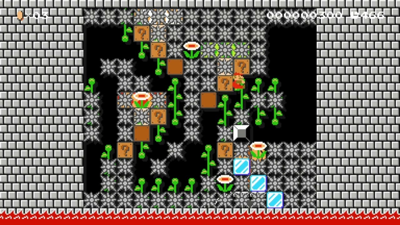 【SMM】【針ゲー超銀河団】炎熱のジャングル One-screen by まちゅう