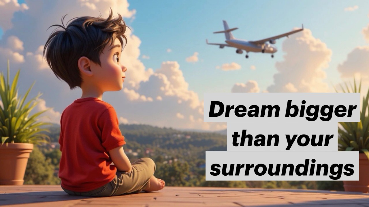 Dream bigger than your surroundings | Magical story time