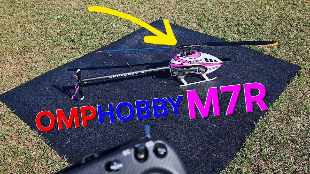 Meet my *NEW HELI* - the OMPHOBBY M7R!
