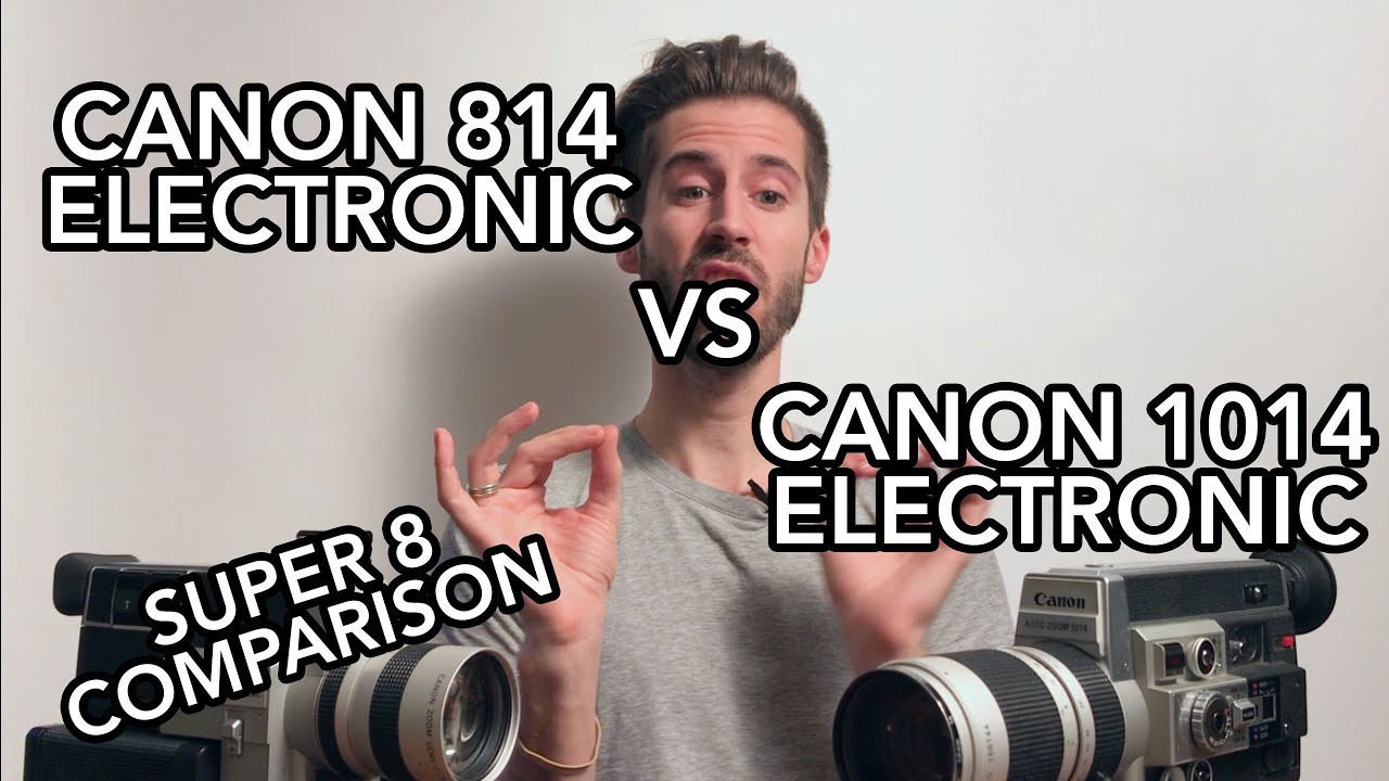 Canon Autozoom 814 and 1014 Electronic Super 8 Film Camera Review/Comparison