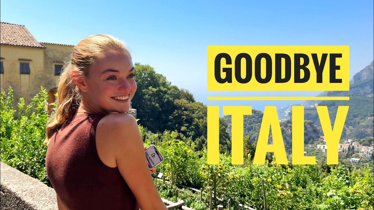 Last day in Italy exploring Naples and Ravello, Italy with Willow Hand