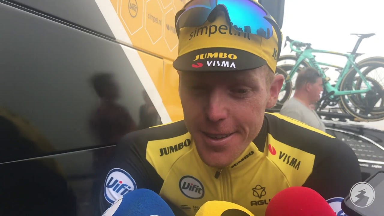 Steven Kruijswijk: &ldquo;Ik moest mijn ploegmaats tot kalmte manen&rdquo;