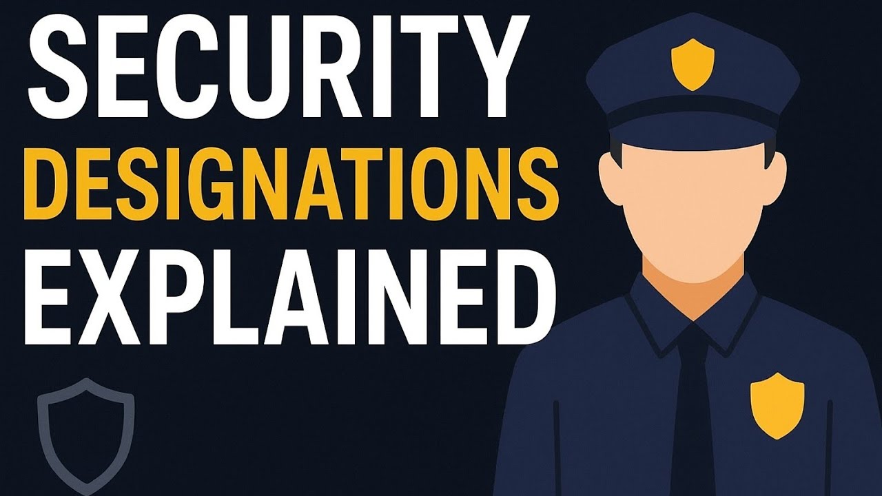 Security Designations Explained | Roles & Responsibilities in Security.  पदनाम और उनकी जिम्मेदारियाँ