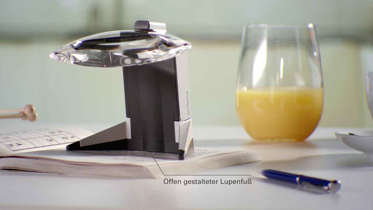 Leselupe mit Licht: scribolux von Eschenbach Optik