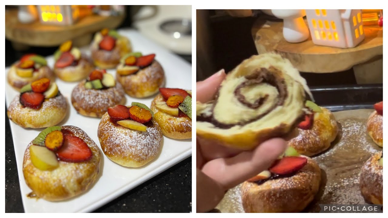 بريوش تشيزكيك 🥐cheese brioche