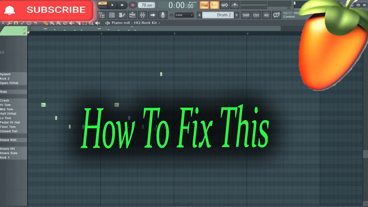 I Can't Find The Controls Under My FL Studio Piano Roll Fix