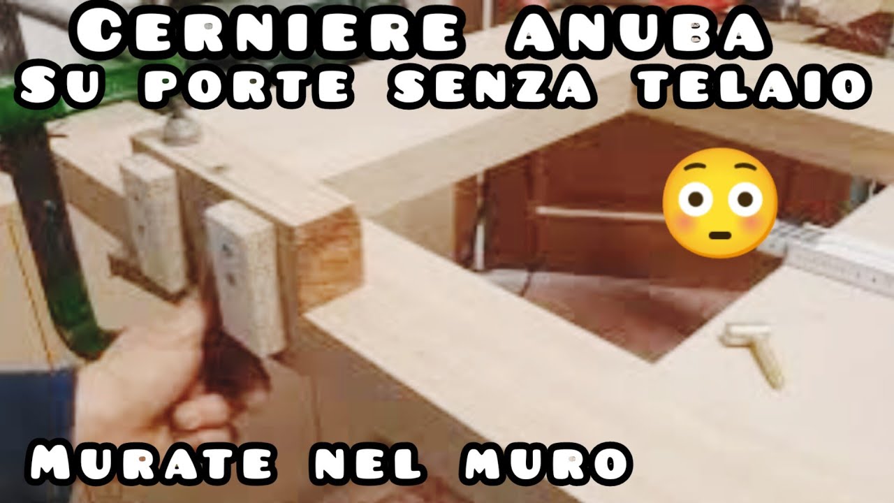 E quando non abbiamo il telaio della porta come si fa a montare le anuba?🤔 Guarda e capirai tutto!