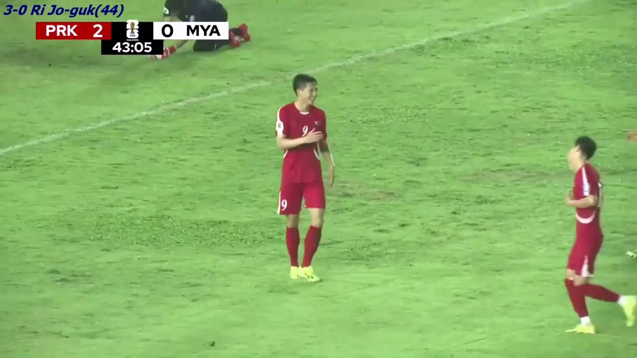 QWC 2026 North Korea vs. Myanmar 4-1 (11.06.2024)