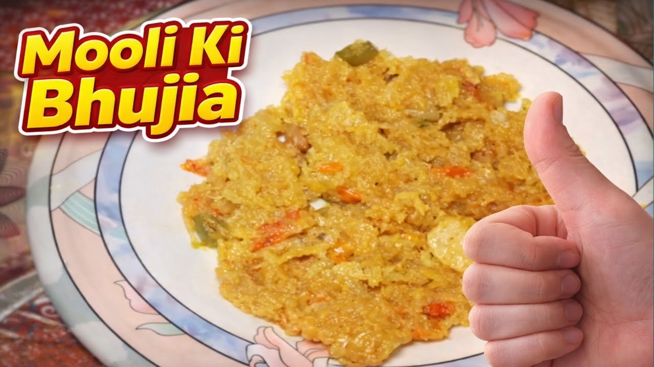 Moli ki bhujia kaise banaen | Moli ki Sabzi | Radish Vegetable Recipe | Moli Ki Bhujia Recipe
