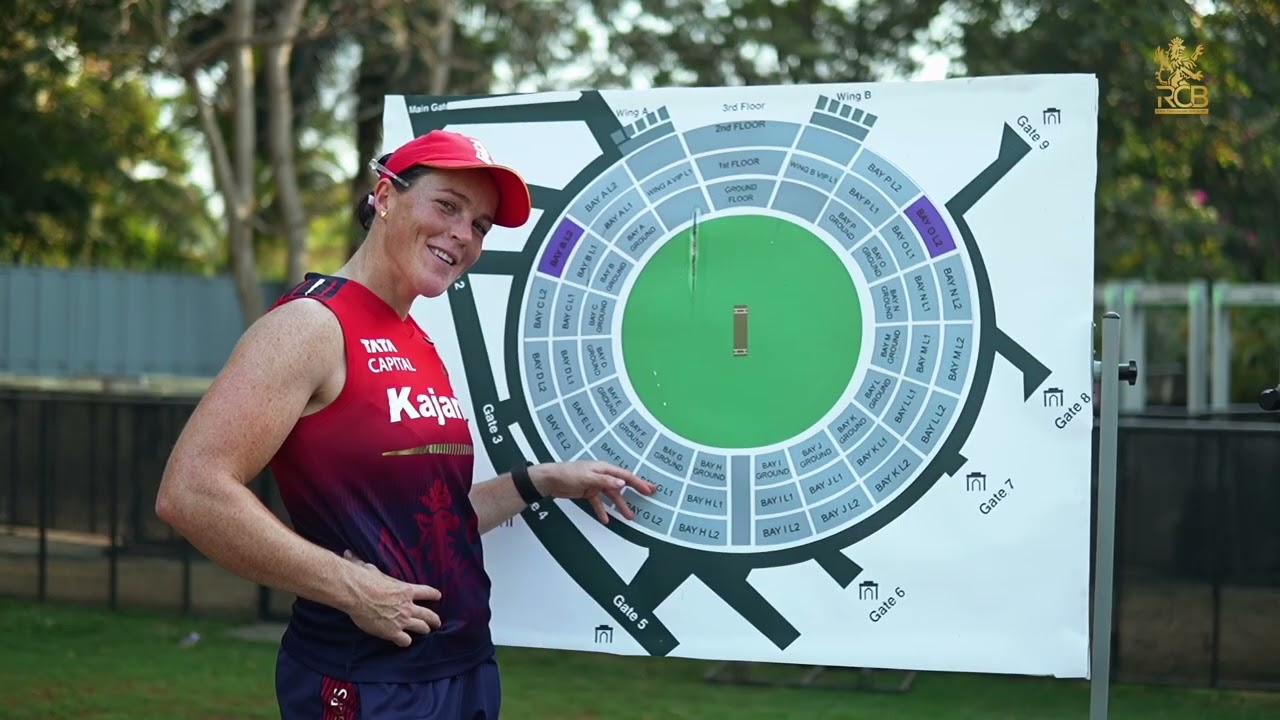 RCB vs GG: Lucky RCB Fan Gets Grace Harris&rsquo;s Signed Jersey | WPL 2026 