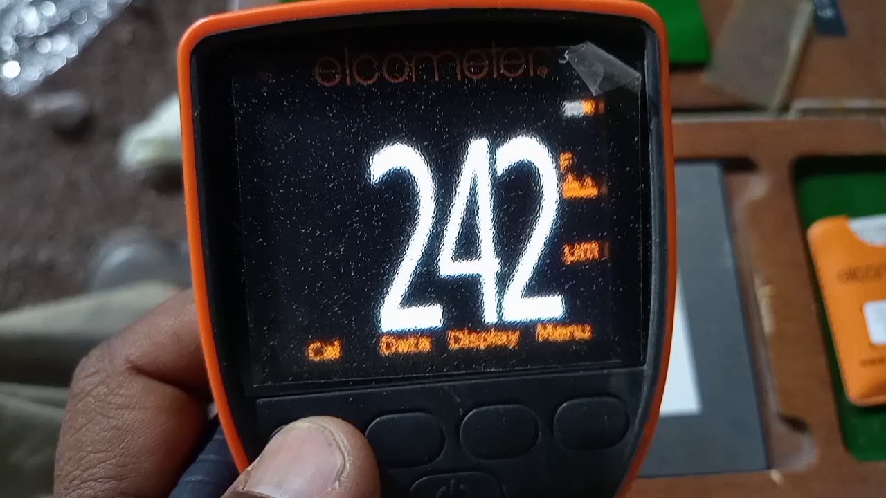 calibration methods on the alcometer 245 coating thickness gauge language Hindi