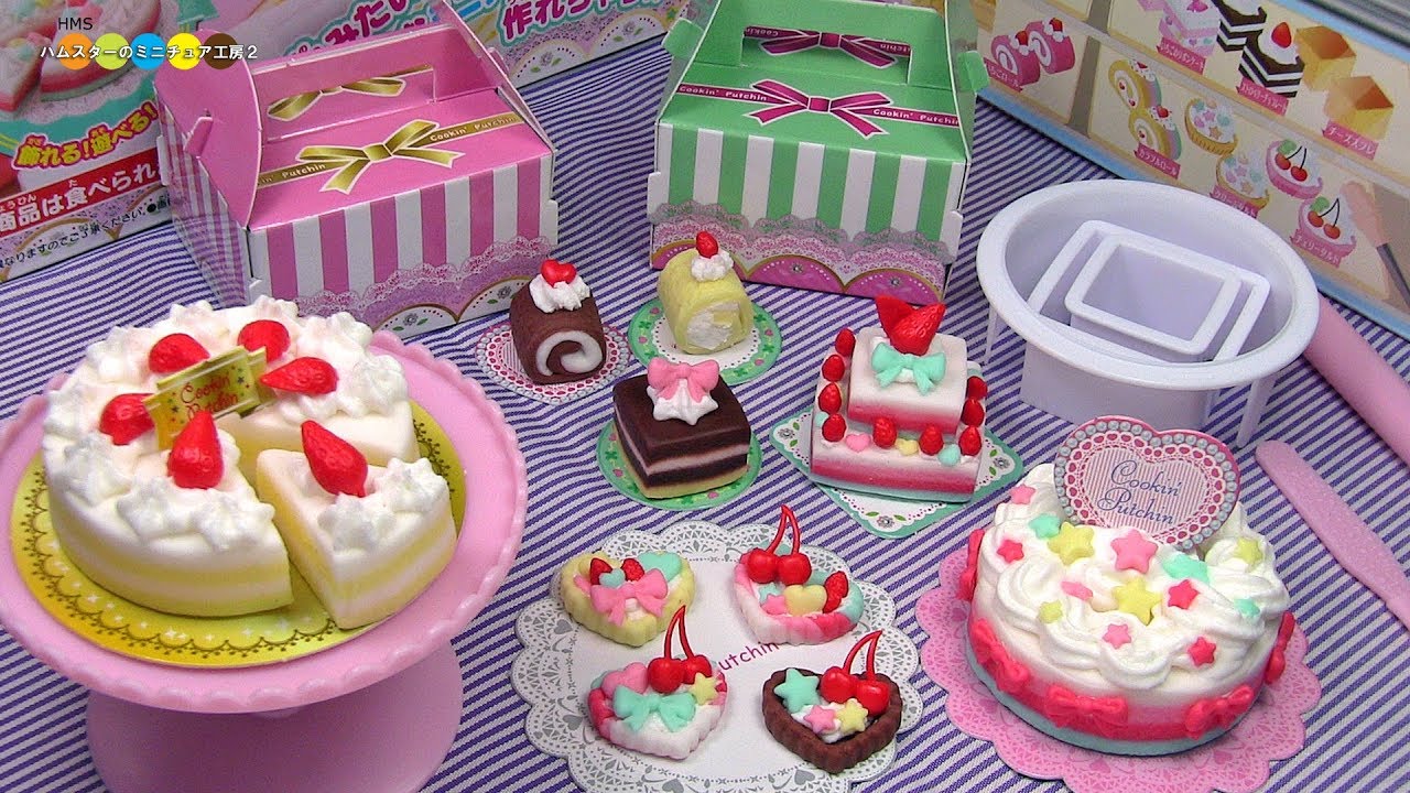 Cooking Puchi Food Cake Shop　バンダイ　クッキンぷっちん　ケーキショップ