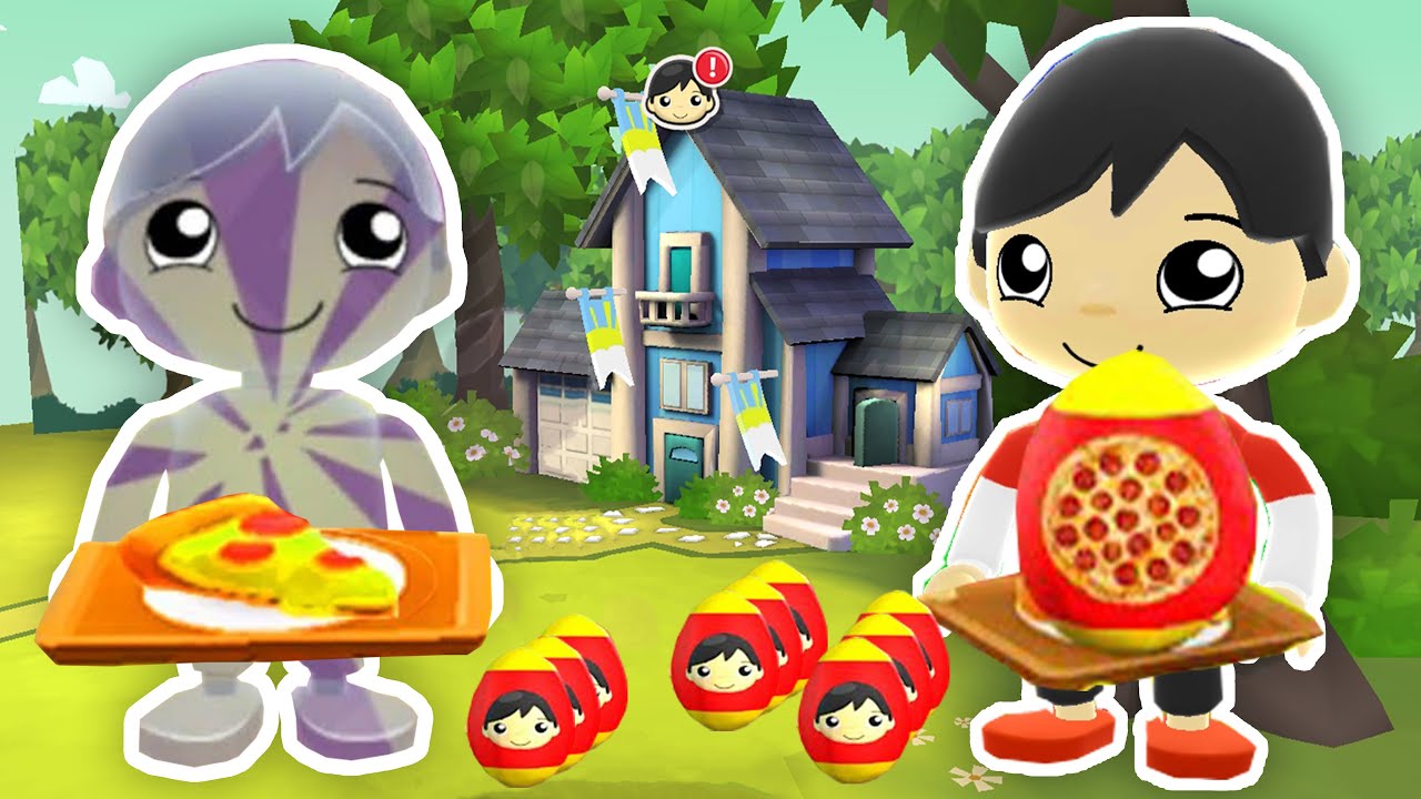 Tag with Ryan - Invisi-Ryan vs Red T-Shirt Ryan All unlocked